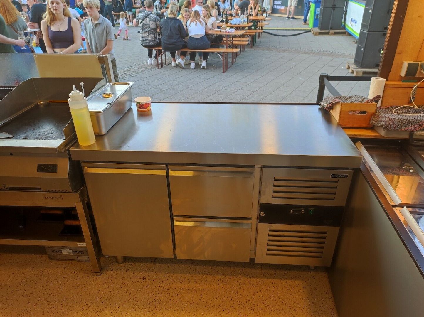 imbiss Verkaufsanhänger