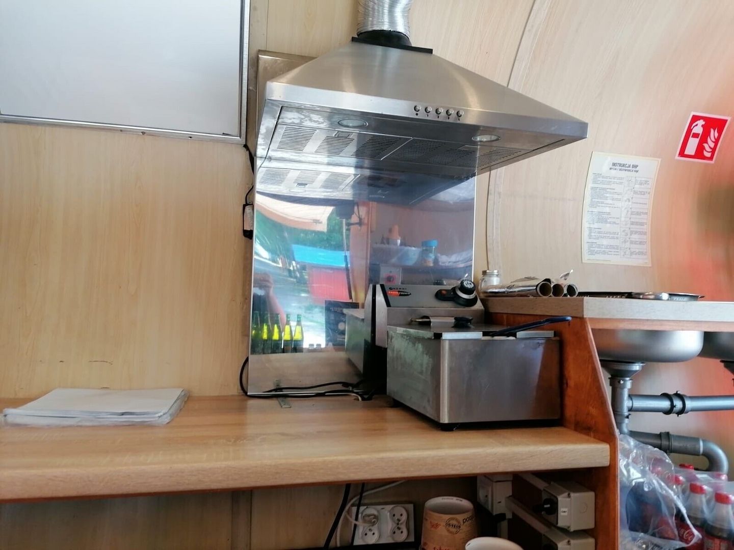 Imbisswagen Container food truck