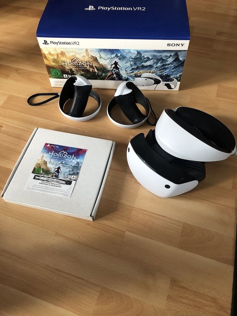 Playstation 5 VR2 mit Sony Ladestation VR Brille PS5