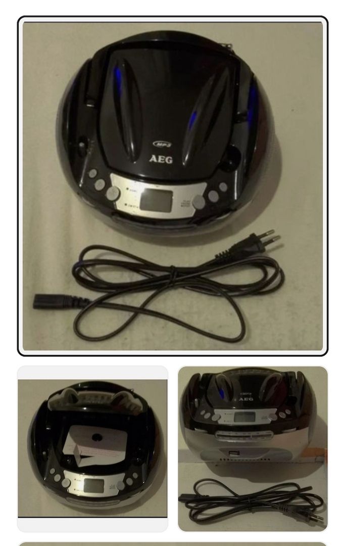 AEG SR 4346 Radio-Tuner CD-Player 