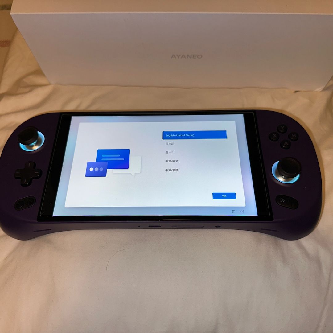 AYANEO Geek 1S 32 GB RAM 512 GB