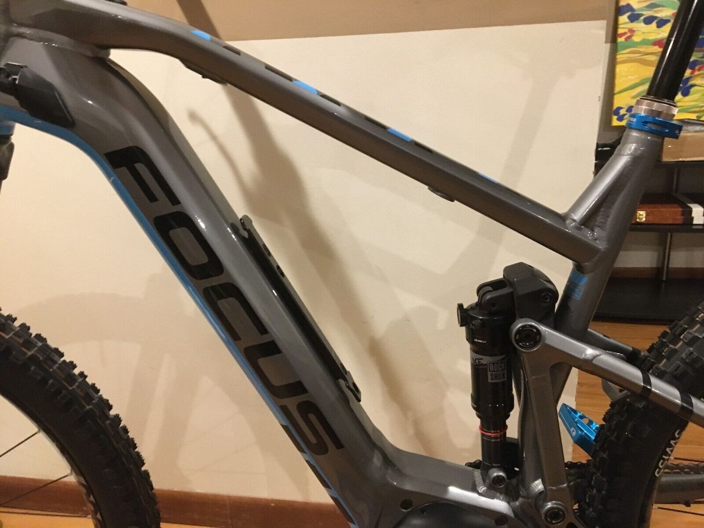 Focus Jam 2 29" Elektrofahrrad, Größe XL, Grau/Blau