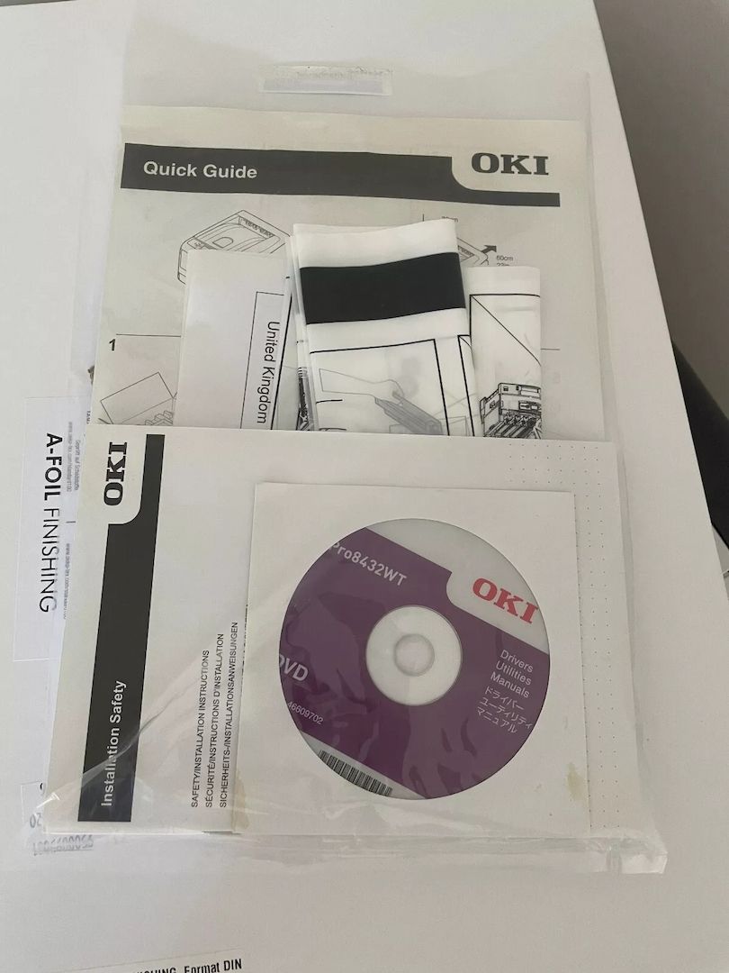 OKI Pro8432WT Weißtoner Drucker A3 NEU