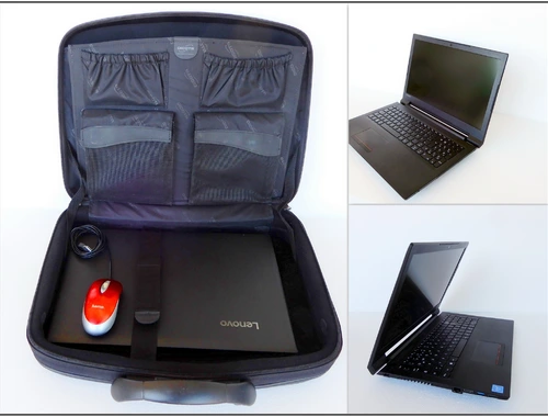 Notebook LENOVO mit Tasche, Maus, Laptop