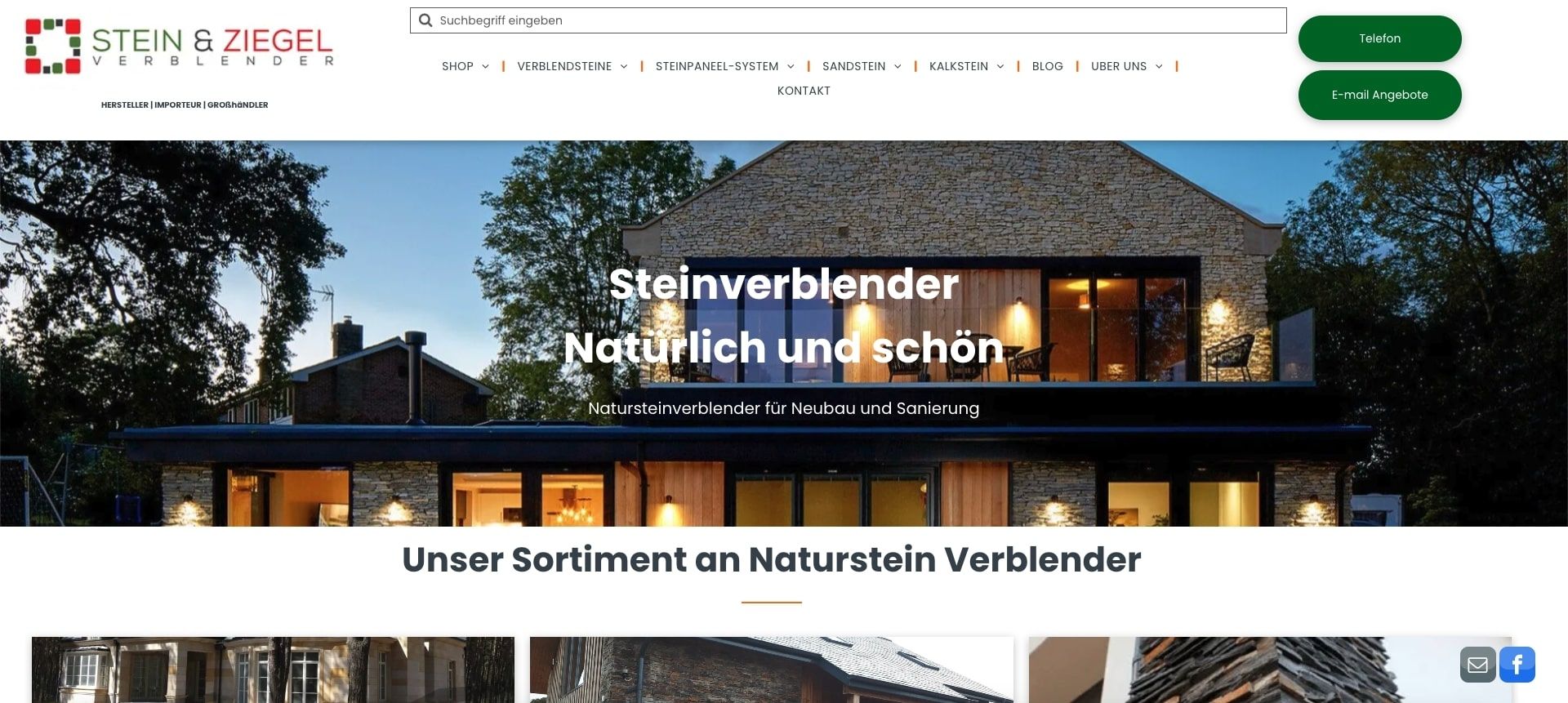 Stein & Ziegel Verblender