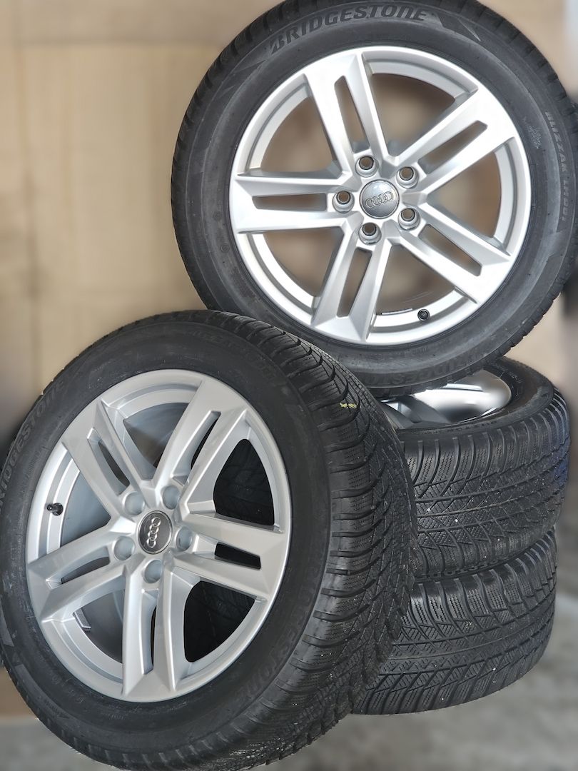 4x Audi A4 8W Winterräder 17" 8W0601025P 225/50 R17 5,5mm