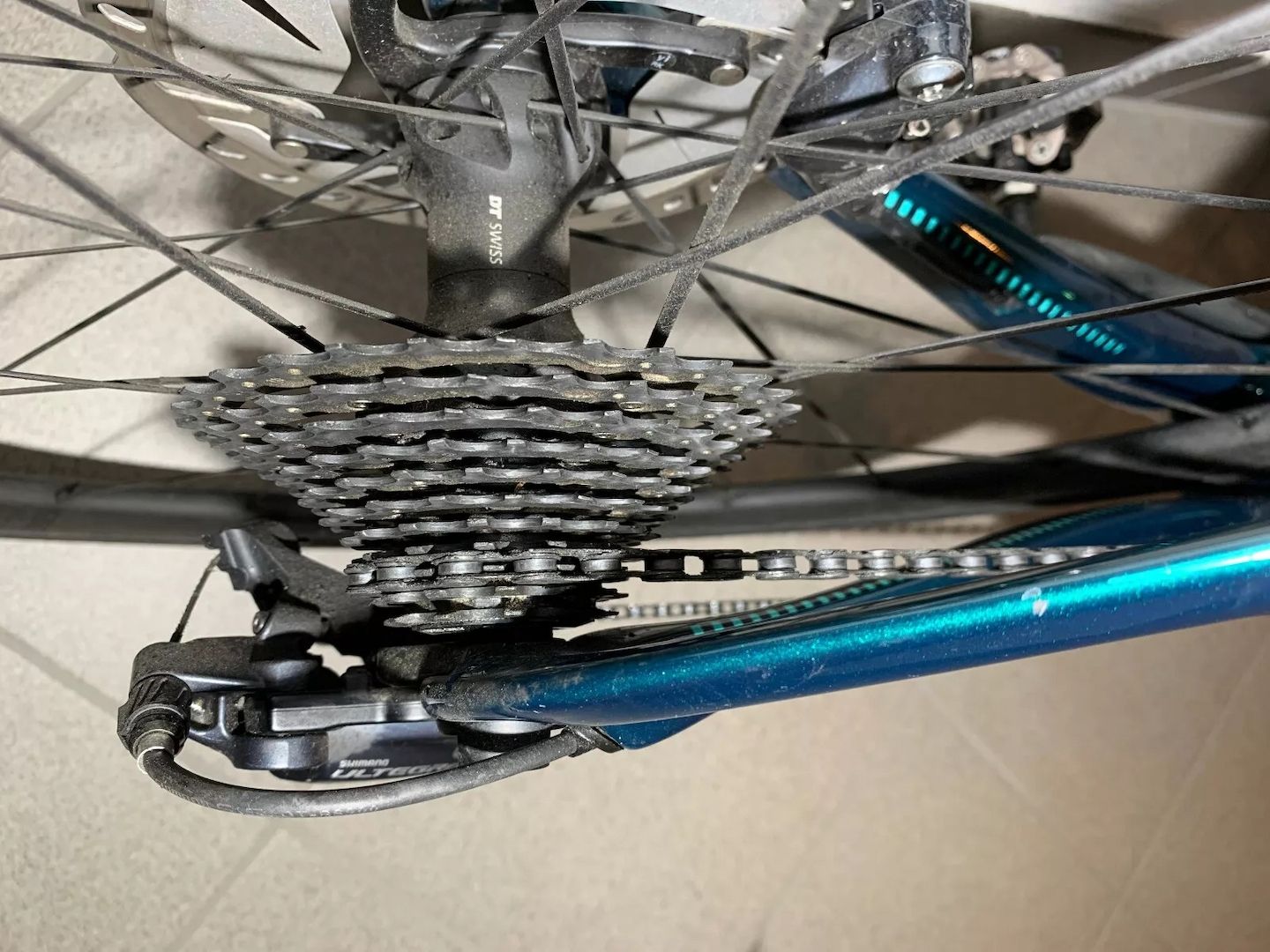 Cervelo S5 2020, grün-schwarz, Voll-Ultegra