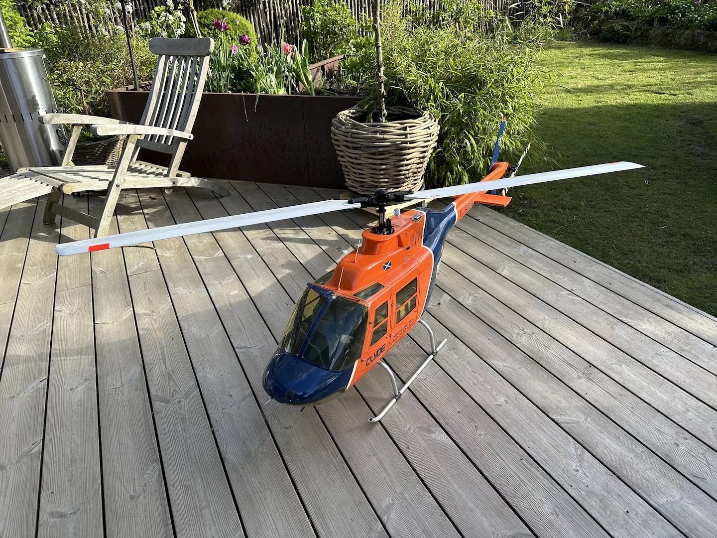 Vario Helicopter Jet Ranger big, 1,78m