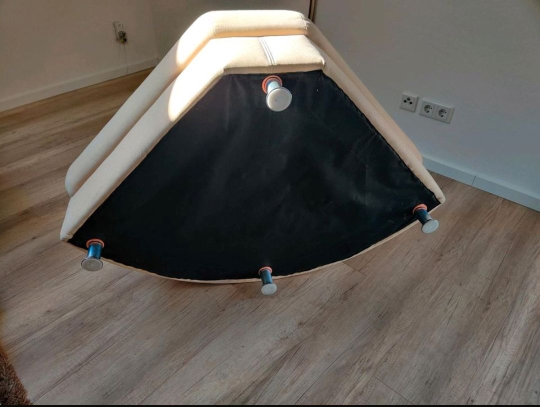 Wohnlandschaft Sofa Couch Sitzgarnitur Rundsofa neuwertig