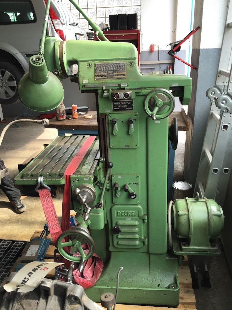 Fräsmaschine Fräse Deckel FP1 inkl Zubehör