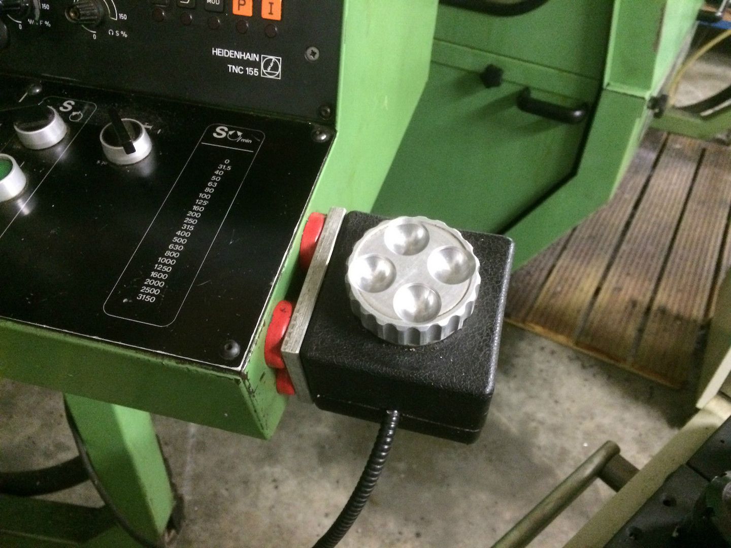 Fräsmaschine Mikron WF 51C CNC Heidenhain 3D-Bahnsteuerung TNC 155