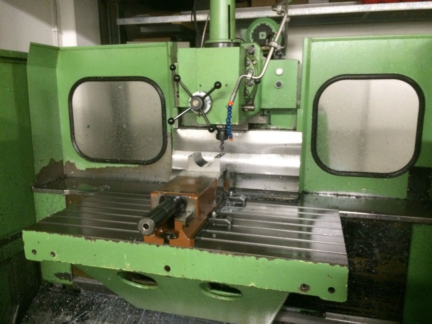 Fräsmaschine Mikron WF 51C CNC Heidenhain 3D-Bahnsteuerung TNC 155