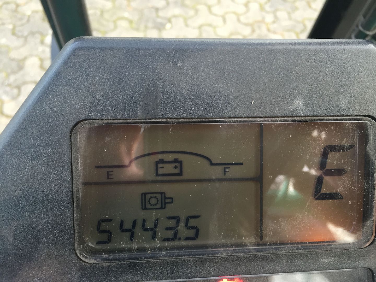 Gabelstapler Elektrostapler Frontstapler Mitsubishi FB16KT Stapler Triplex