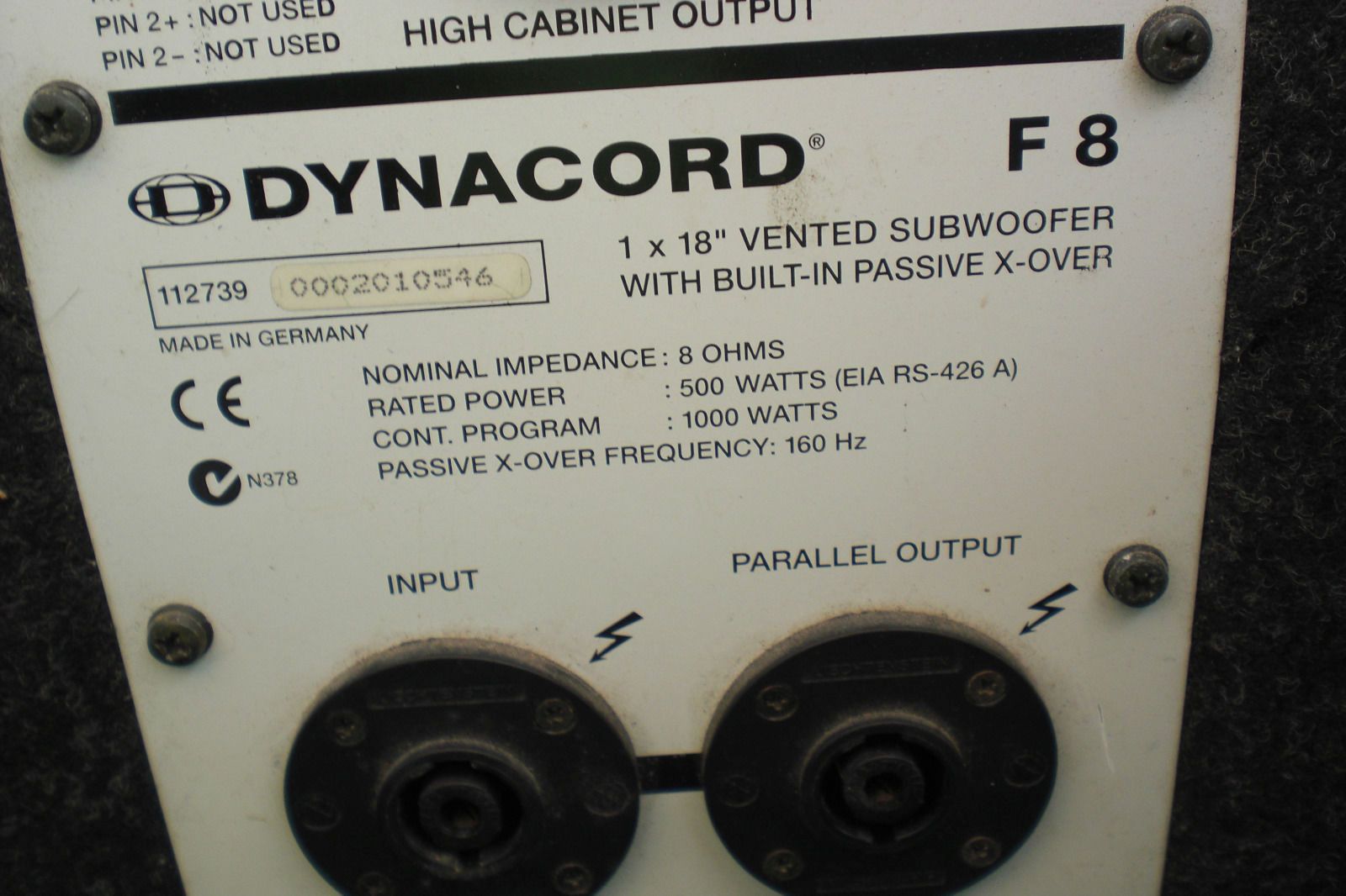 Große Dynacord PA Anlage komplett