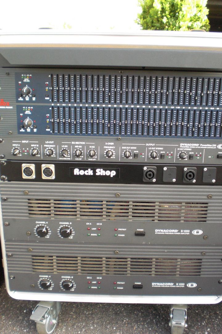 Große Dynacord PA Anlage komplett