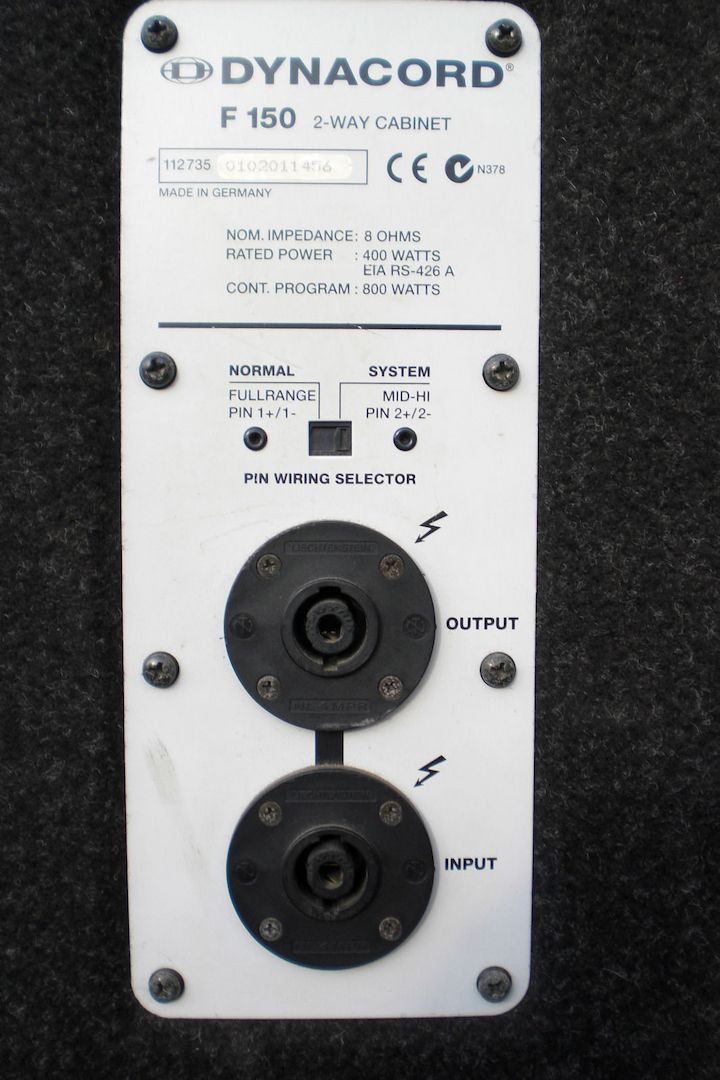 Große Dynacord PA Anlage komplett