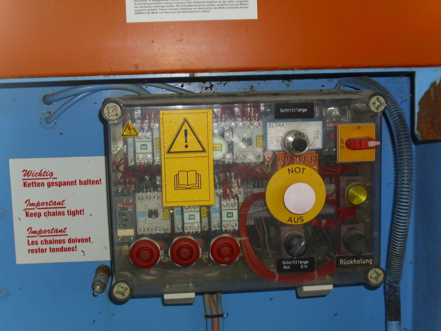 Hambi Mattenschneidemaschine,Baustahlmatten,