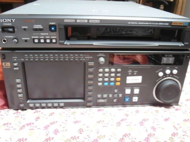 HD DIGITAL VIDEOCASSETTE PLAYER SRW- 5100 HDCAM SR STUDIO PLAYER