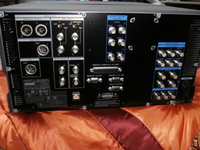 HD DIGITAL VIDEOCASSETTE PLAYER SRW- 5100 HDCAM SR STUDIO PLAYER