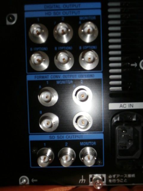 HD DIGITAL VIDEOCASSETTE PLAYER SRW- 5100 HDCAM SR STUDIO PLAYER