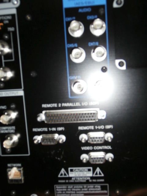 HD DIGITAL VIDEOCASSETTE PLAYER SRW- 5100 HDCAM SR STUDIO PLAYER