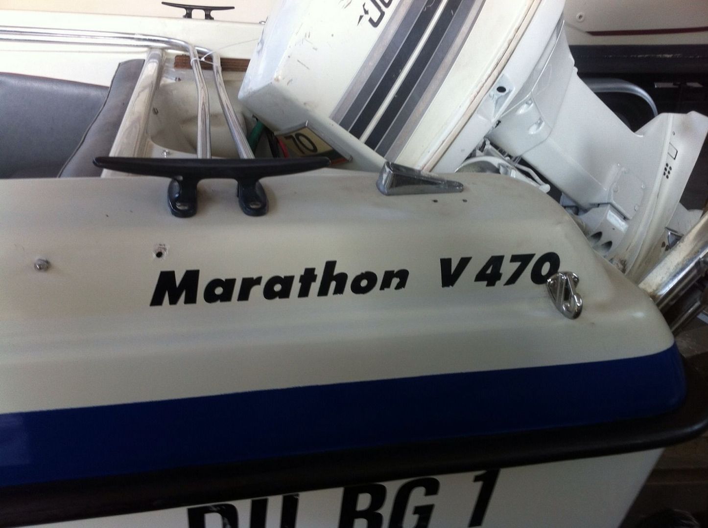 Hellwig Marathon mit Johnson 70 Ps bei bedarf mit neuem Trailer !