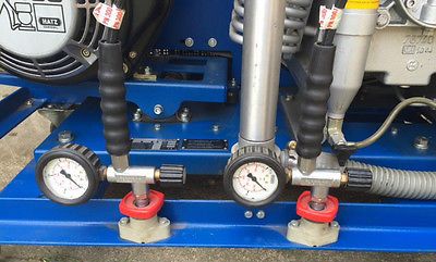 Hochdruckkompressor  Dieselmotor ( Bauer ) 300 Bar