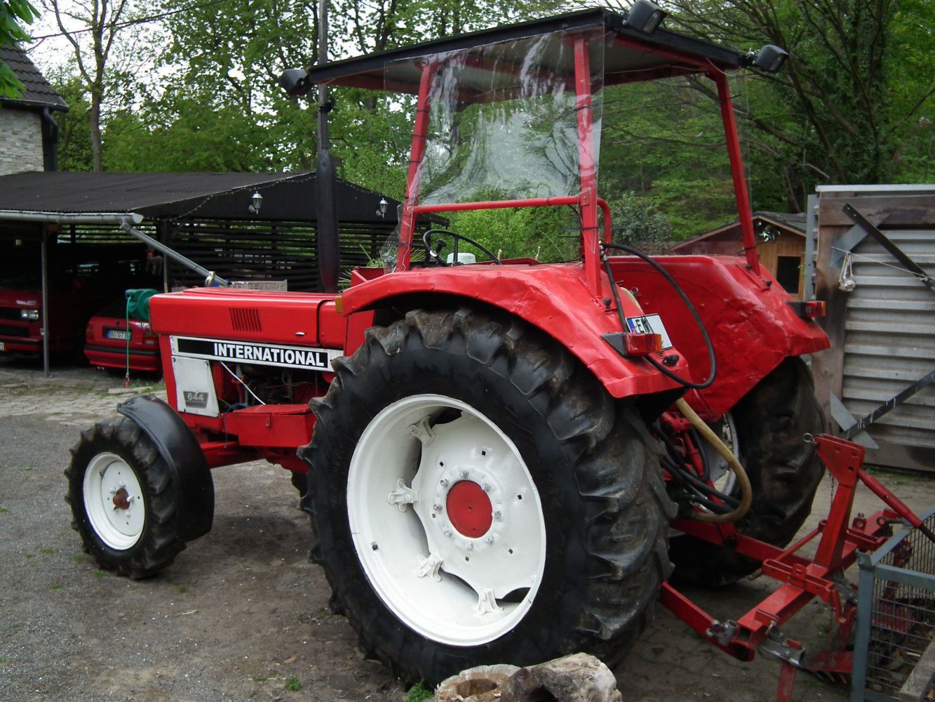 IHC 644-S Oldtimer Traktor  Trecker  Schlepper