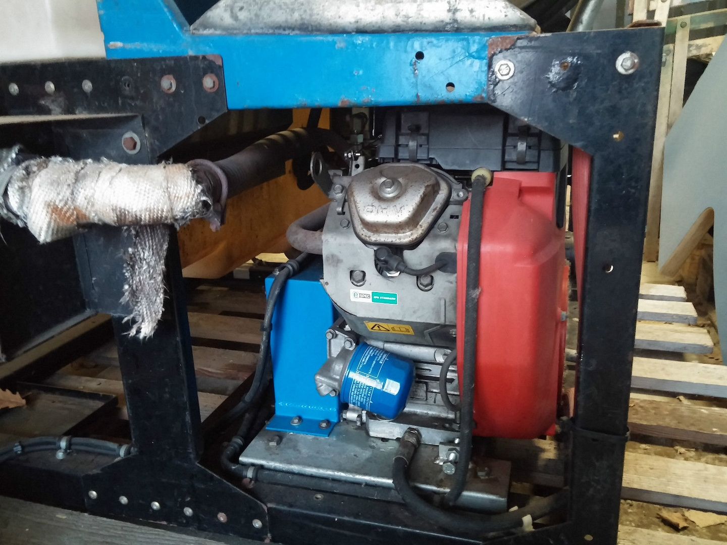 KaRo Hochdruck Spühlgrät mit Honda 20 PS 2Zylinder Motor