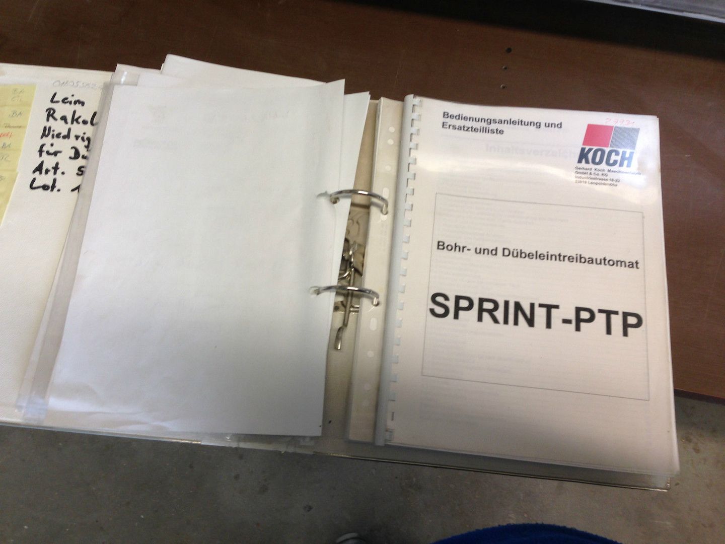 Koch Sprint Dübel-Bohr und Eintreibmaschine