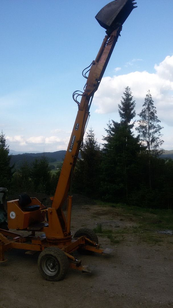 Krüger Anhängebagger