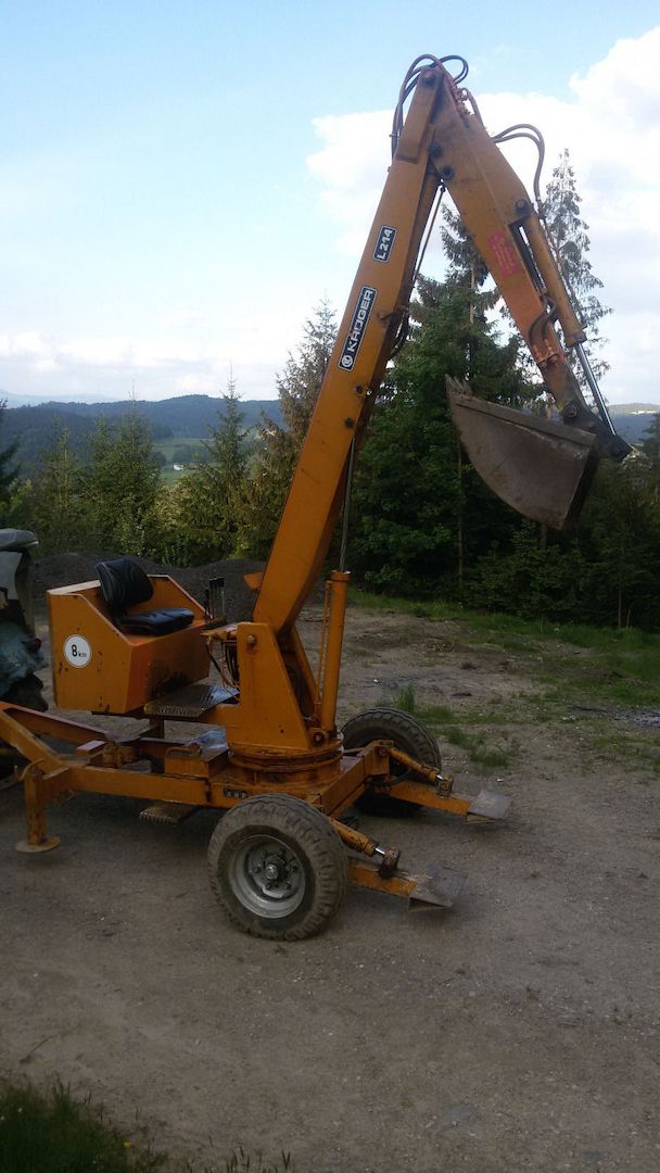 Krüger Anhängebagger