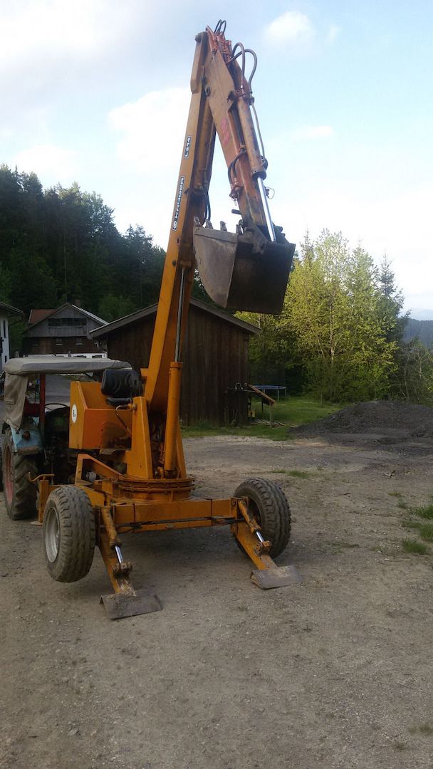 Krüger Anhängebagger