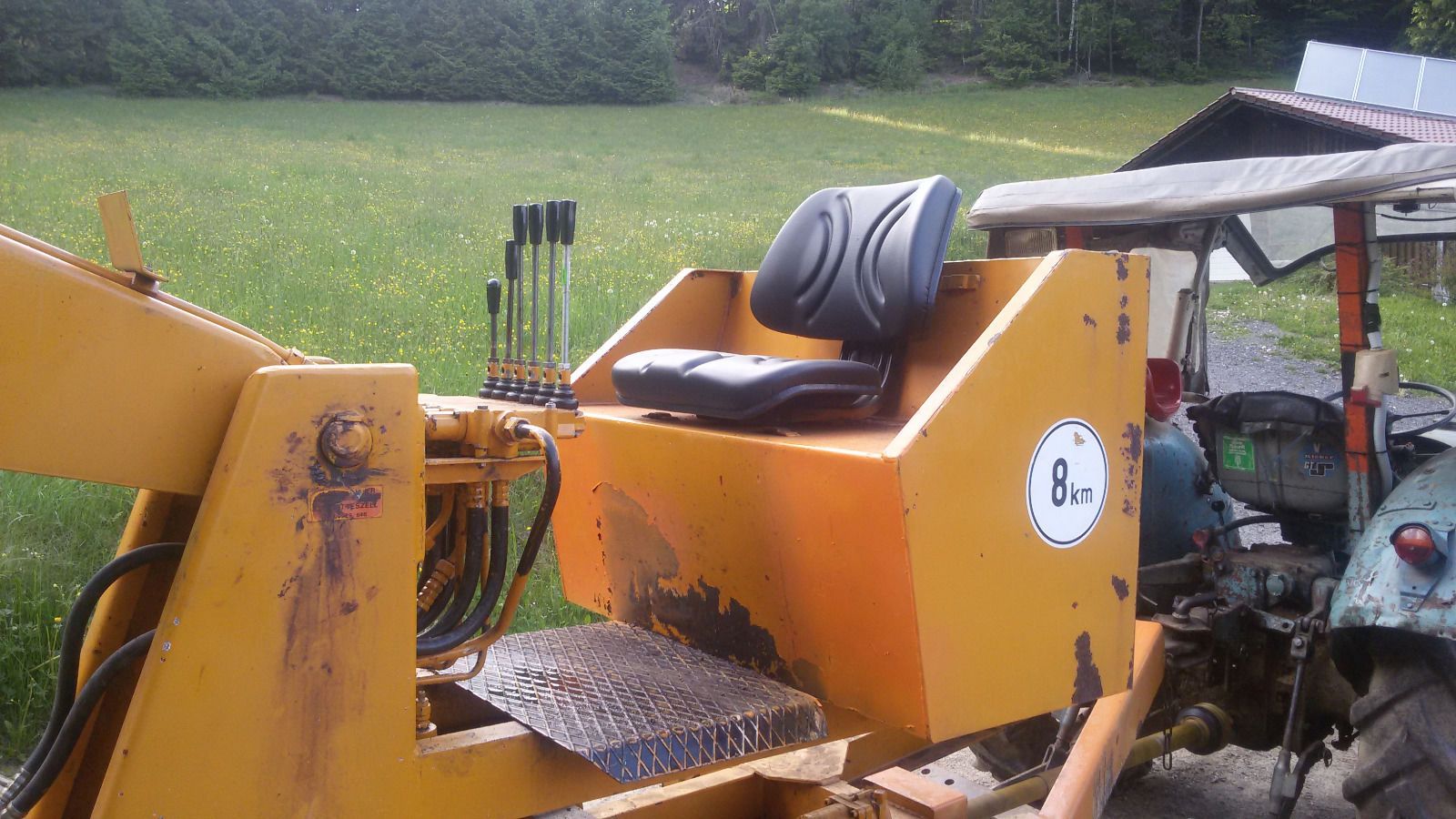 Krüger Anhängebagger