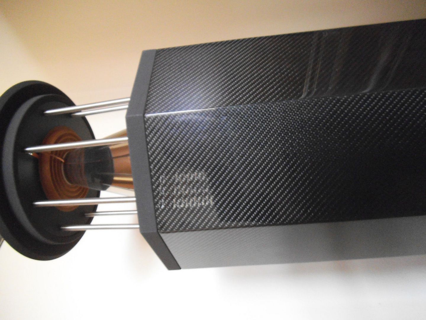 Lautsprecher German Physiks HRS 120 Hochglanz Carbon Schwarz 1 Paar