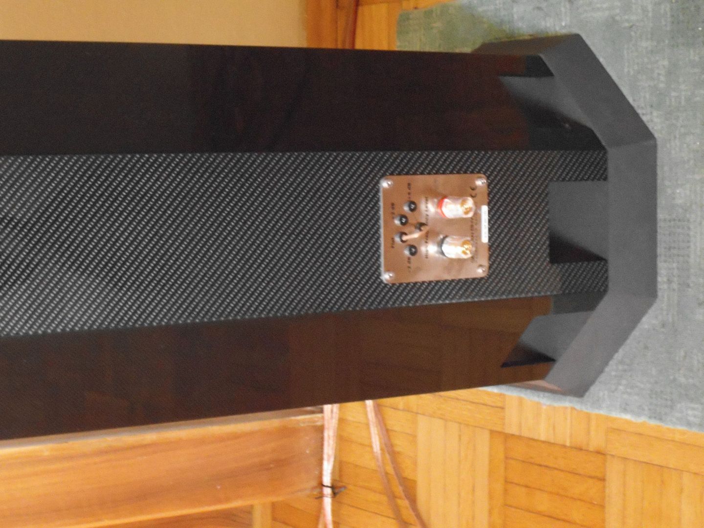 Lautsprecher German Physiks HRS 120 Hochglanz Carbon Schwarz 1 Paar