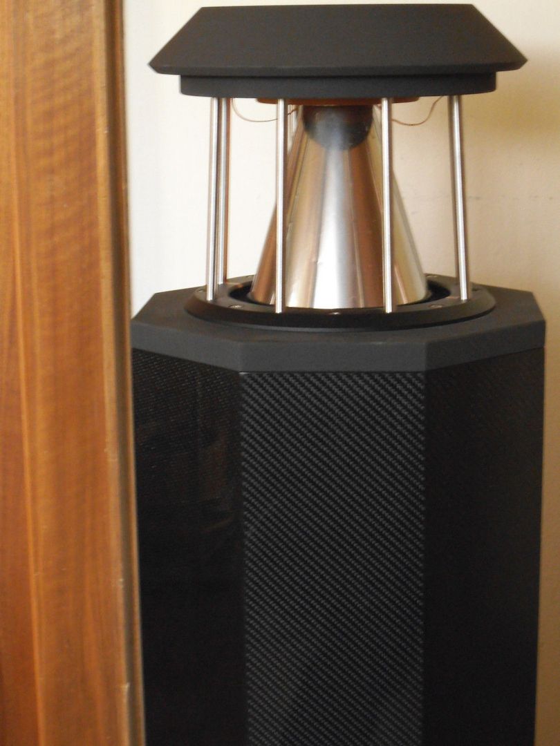 Lautsprecher German Physiks HRS 120 Hochglanz Carbon Schwarz 1 Paar