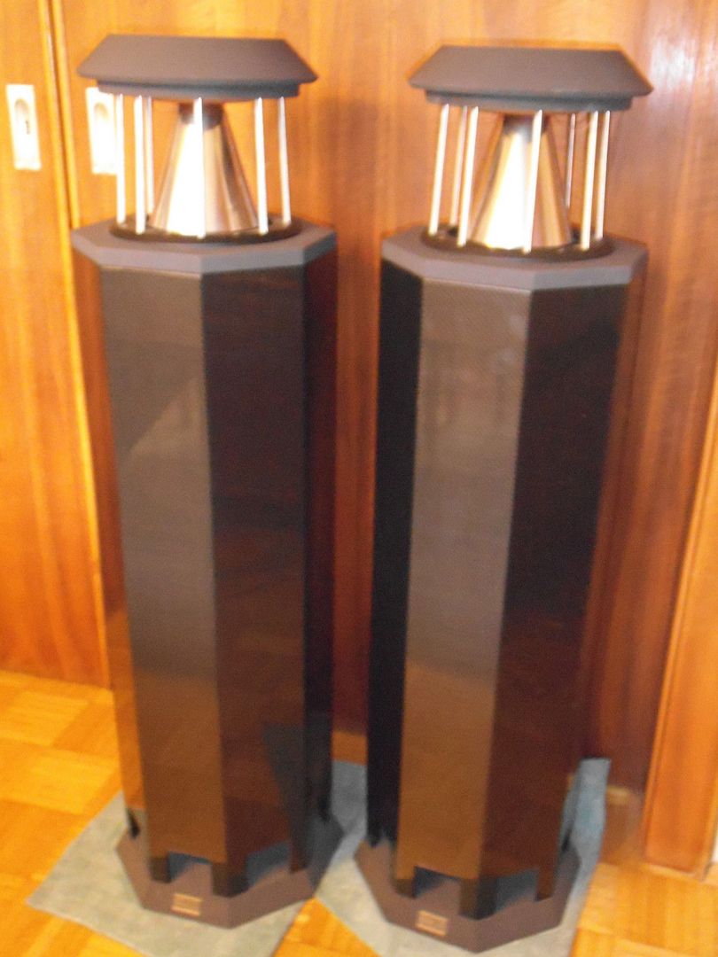 Lautsprecher German Physiks HRS 120 Hochglanz Carbon Schwarz 1 Paar