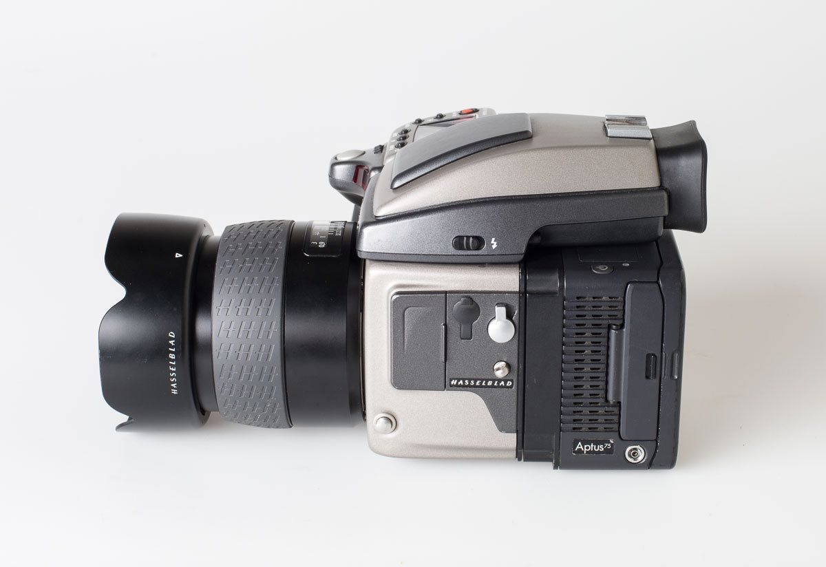 Leaf APTUS 75 33MP Medium Format Digital Back and Hasselblad H1 body