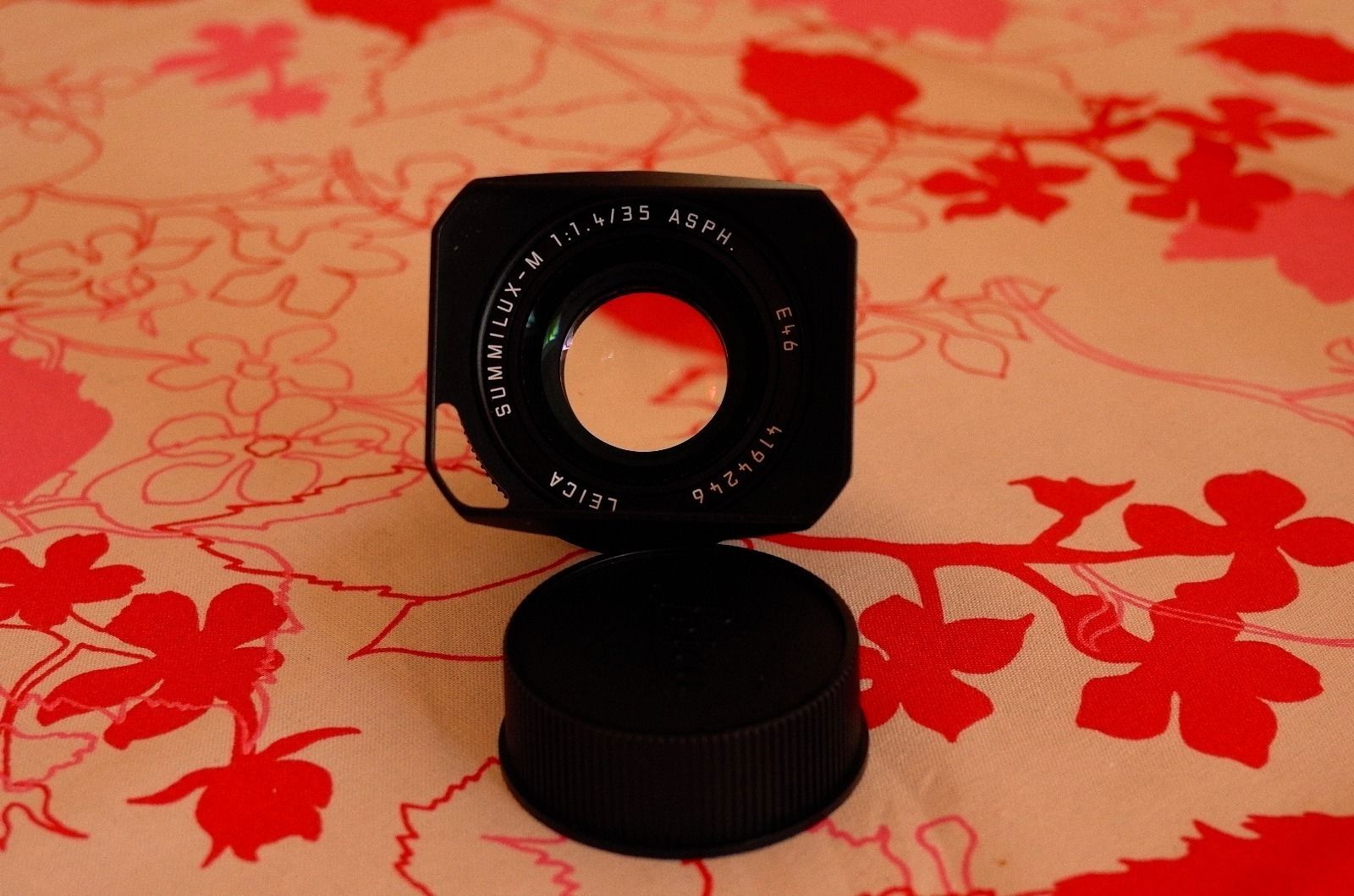 LEICA 35MM F1.4 FLE SUMMILUX-M ASPH 6-BIT LENS #11663 MINT! NR!