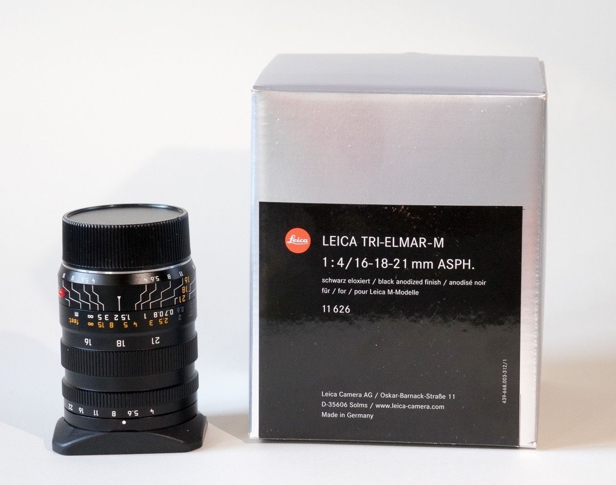 Leica Tri-Elmar-M 416-18-21mm neu mit Garantie
