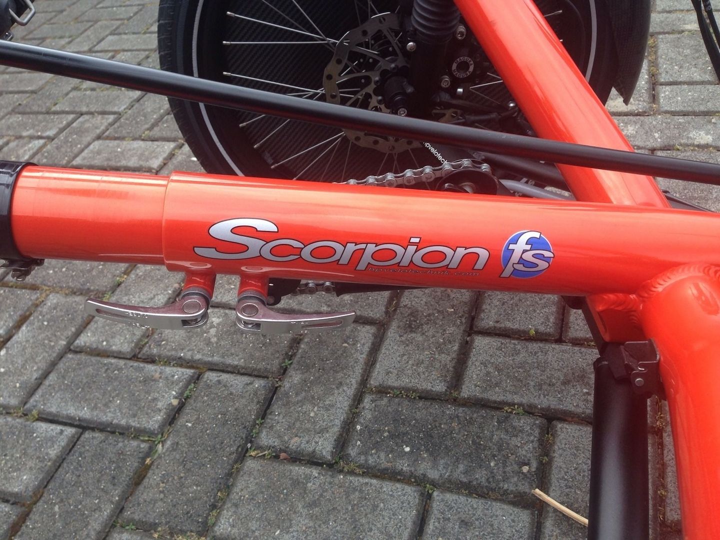 Liegerad, Liegedreirad, HP Velotechnik Scorpion FS, Trike mit Rohloff 14 Gang