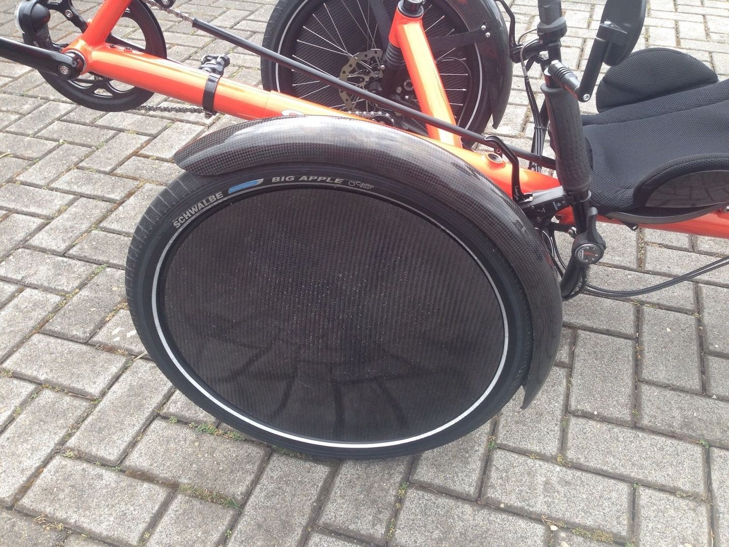 Liegerad, Liegedreirad, HP Velotechnik Scorpion FS, Trike mit Rohloff 14 Gang