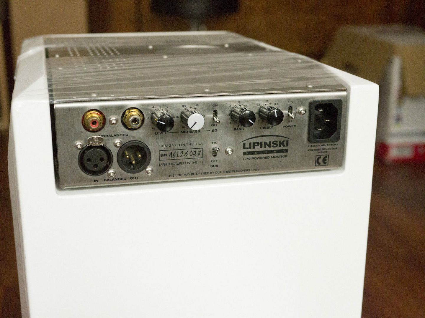 Lipinski L-70 white - HighEnd Hifi  Studio Lautsprecher - Paar