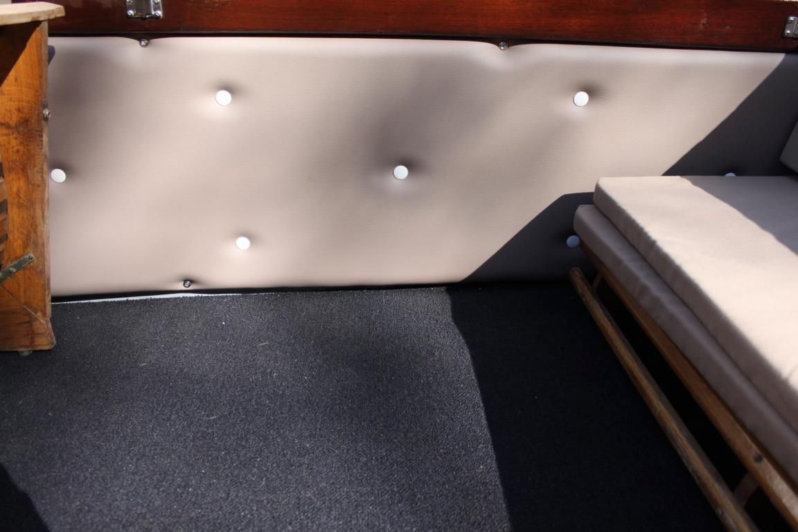 Mahagoni Sportboot wie Riva restauriert 1971 Oldtimer Motorboot