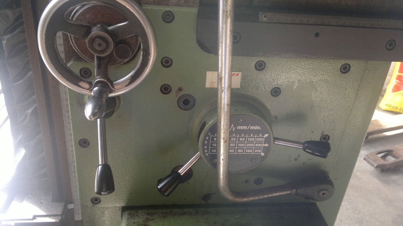 Mikron WF3 Universal Werkzeugfräsmaschine Digital Handrad