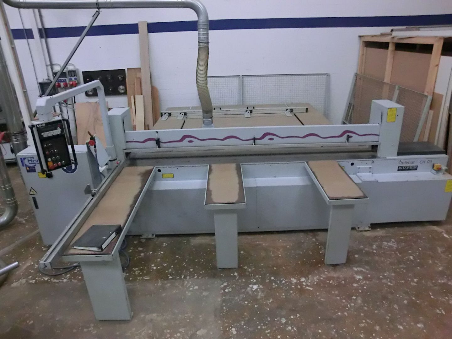 Plattensäge, Plattenaufteilsäge, Homag Espana CH03, Säge