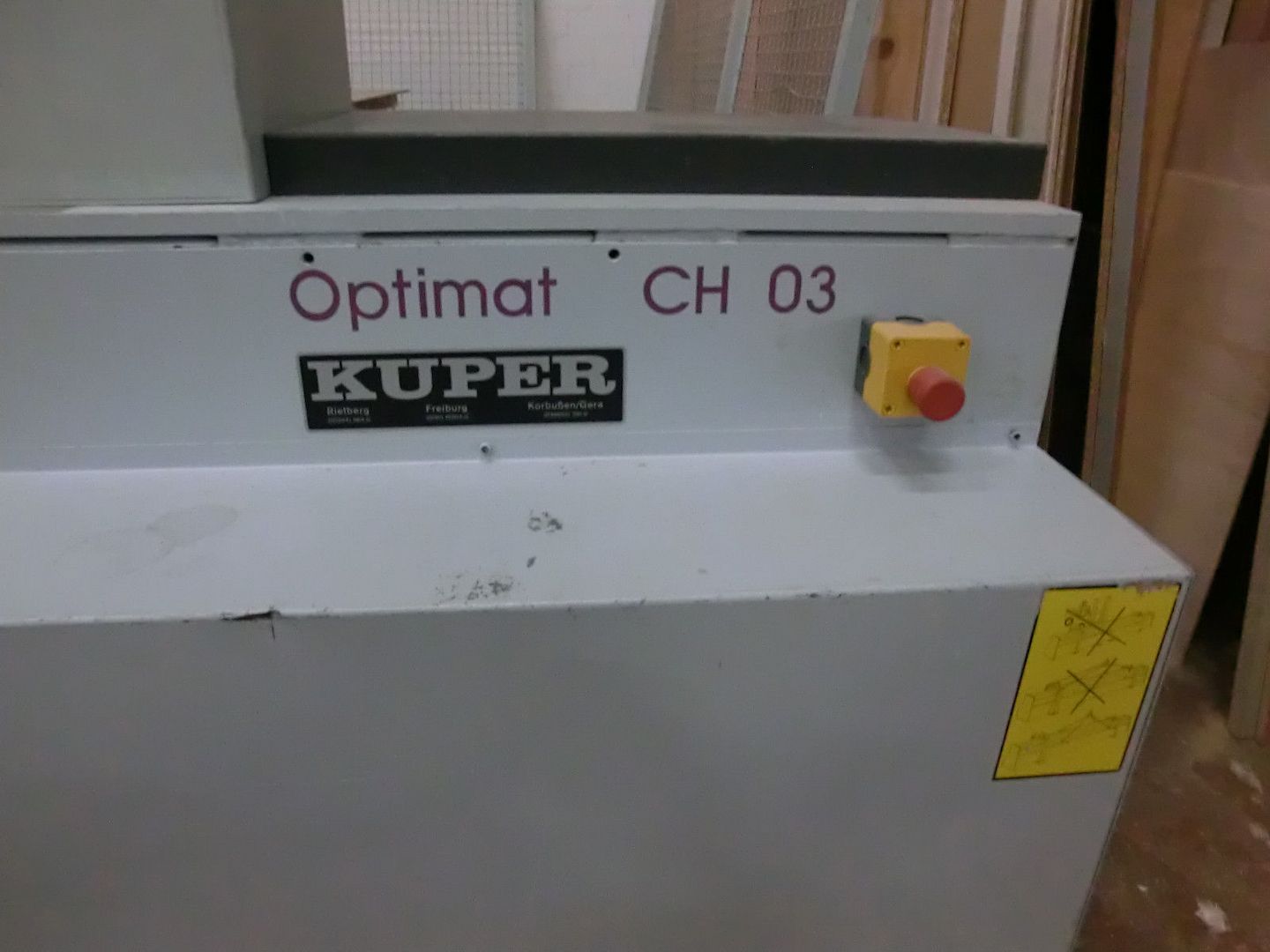 Plattensäge, Plattenaufteilsäge, Homag Espana CH03, Säge