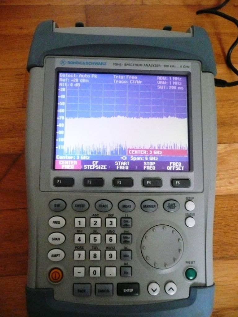 Rohde & Schwarz FSH6 1145.580.26 Handheld Spectrum Analyzer 100kHz...6GHz