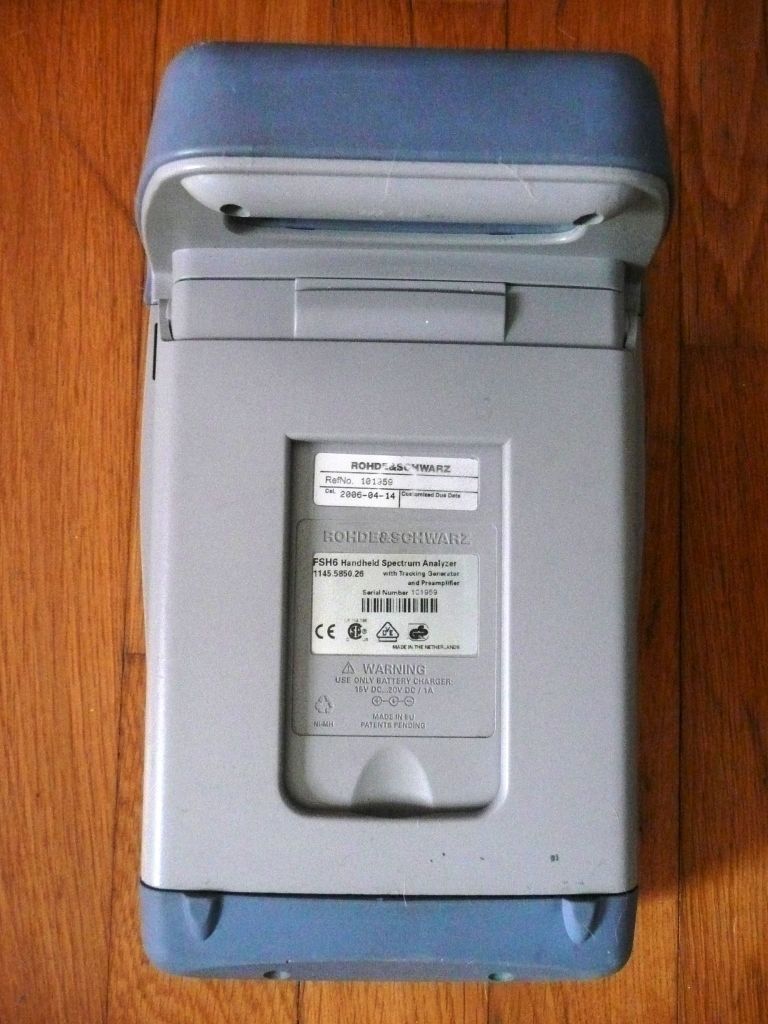 Rohde & Schwarz FSH6 1145.580.26 Handheld Spectrum Analyzer 100kHz...6GHz